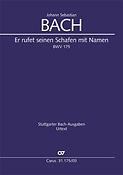 Bach: Kantate BWV 175 Er rufet seinen Schafen mit Namen (Vocalscore)