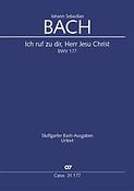 Bach: Kantate BWV 177 Ich ruf zu dir, Herr Jesu Christ (Partituur)