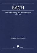 Bach: Kantate BWV 182 Himmelskönig, Sei Willkommen (Vocalscore)