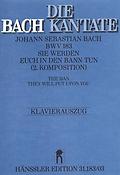 Bach: Sie werden euch in den Bann tun (II) BWV 183 (Vocal Score)