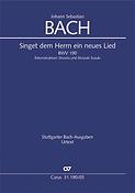 Bach: Kantate BWV 190 Singet dem Herrn ein neues Lied  (Vocal Score)