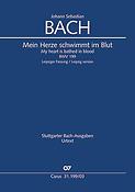 Bach: Kantate BWV 199 Mein Herze schwimmt im Blut (Vocalscore)