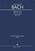 Bach: Missa in G BWV 235 (Partituur)