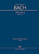 Bach: Missa in G BWV 235 (Studiepartituur)