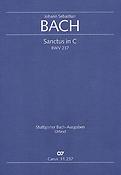 Bach: Sanctus in C BWV 237 (Partituur)