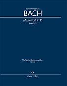 Bach: Magnificat in D BWV 243 (Partituur)