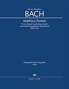 Bach: Matthäus-Passion BWV 244 (Partituur)