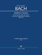 Bach: Matthäus-Passion BWV 244 (Luxe Partituur)