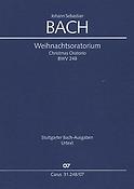 Bach: Weihnachtsoratorium BWV 248 - Kantaten I-III (Studiepartituur)