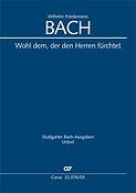 W.F. Bach: Wohl dem, der den Herren Fürchtet (Vocal Score)