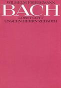 W.F. Bach: Lobet Gott, unsern Herrn Zebaoth (Partituur)