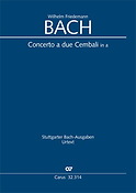 Bach: Concerto per il Cembalo in a (BR-WFB C 14)