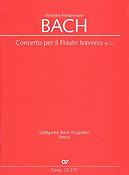 W.F. Bach: Flötenkonzert in D (Partituur)