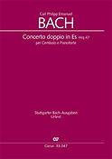 Bach: Concerto doppio per Cembalo e Pianoforte in Es (BR-CPEB Wq 47)