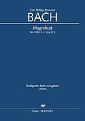 C.P.E. Bach: Magnificat WTQ215 (Partituur)