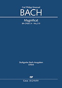 C.P.E. Bach: Magnificat (Set)