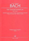 Bach: Der Gerechte kommt um (Partituur)