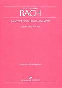 Bach/Telemann: Jauchzet dem Herrn, alle Welt (Partituur)