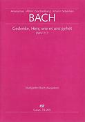 Bach: Gedenke, Herr, wie es uns gehet (Partituur)