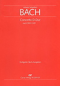 Bach: Concerto in D (BWV 249,1)