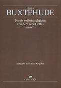 Buxtehude: Nichts soll uns scheiden von der Liebe Gottes (BuxWV 77)