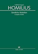 Homilius: Sämtliche Motetten. Werkausgabe. Neue Ausgabe 2014
