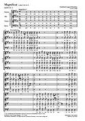 Homilius: Magnificat a due Chori in A (HoWV IV.5)