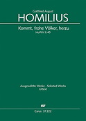 Homilius: Kommt, frohe Völker, herzu (HoWV II.40)