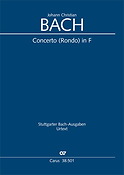Bach: Orgelkonzert in F (Warb 13,3/2)