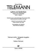 Telemann: Lehre uns bedenken (TVWV 1:1043/1)