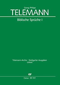 Telemann: Biblische Sprüche 1 (Cello)