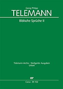 Telemann: Biblische Sprüche 2 (Viool 2)