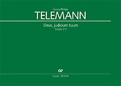 Telemann: Deus, judicium tuum (TVWV 7:7) (SATB)