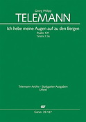 Telemann: Ich hebe meine Augen auf zu den Bergen (TVWV 7:16)(SATB)