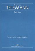 Telemann: Suite in a (Partituur)