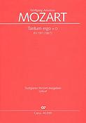 Mozart: Tantum ergo in D KV 197 (Partituur)