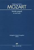 Mozart: Venite populi KV 260 (Vocal Score)