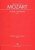 Mozart: Scande Coeli Limina KV 34 (Partituur)