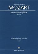 Mozart: Veni Sancte Spiritus KV 47 (Vocal Score)