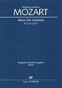 Mozart: Alma Dei creatoris KV 277 [272a] (Vocal Score)