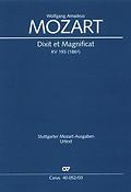 Mozart: Dixit et Magnificat KV 193 (Vocalscore)