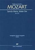 Mozart: Sancta Maria, Mater Dei KV 273 (Vocalscore)