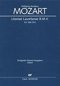 Mozart: Litaniae Lauretanae B.M.V in B (Vocalscore)