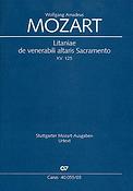 Mozart: Litaniae de venerabili altaris Sacramento in B KV 125 (Vocal Score)