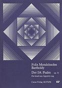 Mendelssohn: Der 114. Psalm MVW A 17 (Partituur)