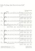 Mendelssohn: Der 98. Psalm MWV A 23 (Vocalscore)