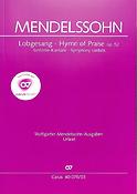 Mendelssohn: Lobgesang Sinfonie Kantate MWV a 18 (Vocalscore)