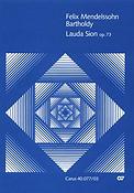 Mendelssohn: Lauda Sion MWV A 24 (Vocal Score)