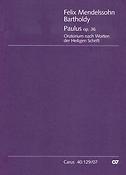 Mendelssohn: Paulus - St. Paul Oratorio (Studiepartituur)