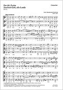 Mendelssohn: Psalm 66 (Partituur)